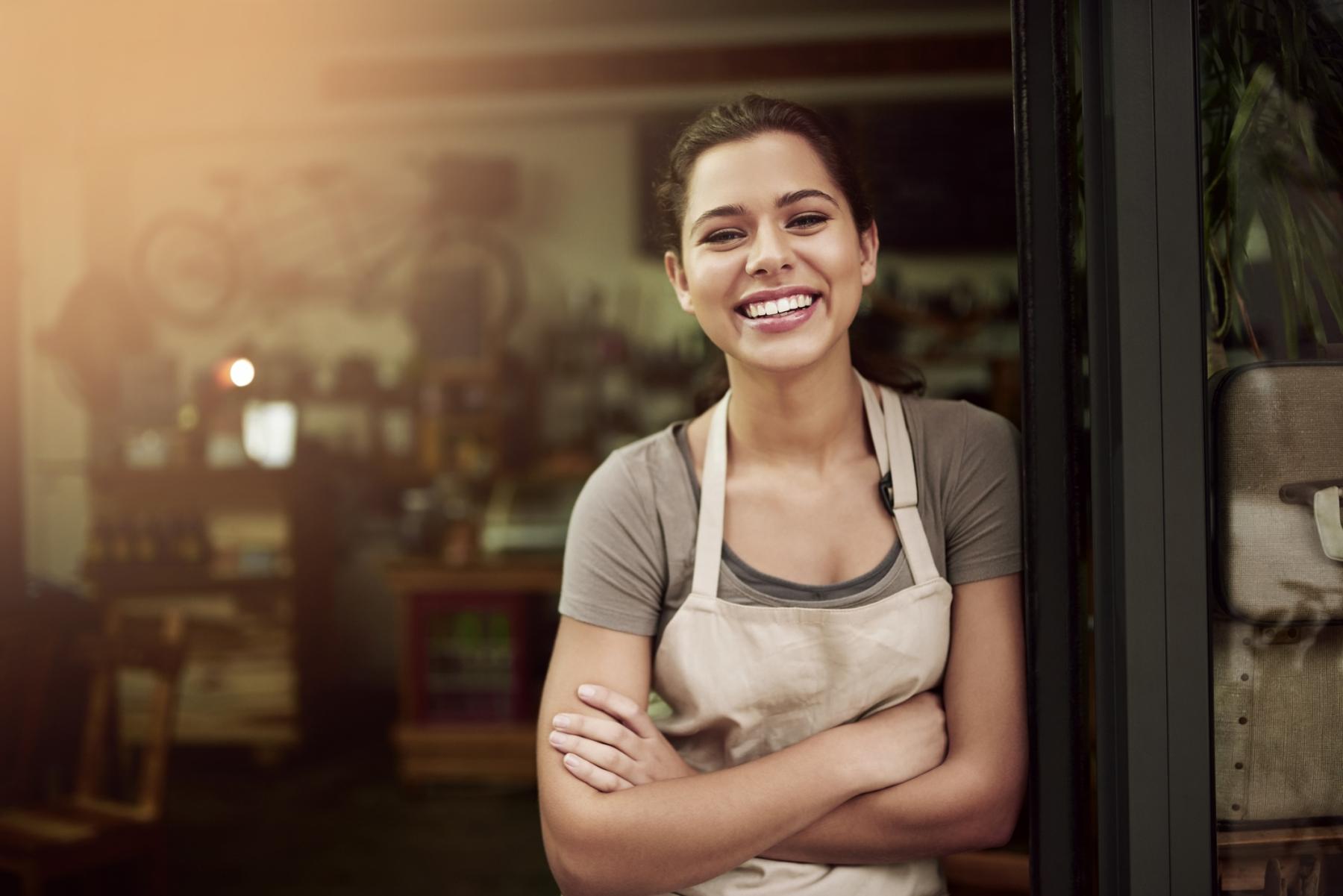 femme au travail